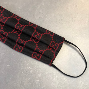 Face Mask GG Black/Red